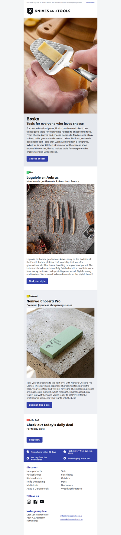 For the love of cheese: discover Boska Food Tools