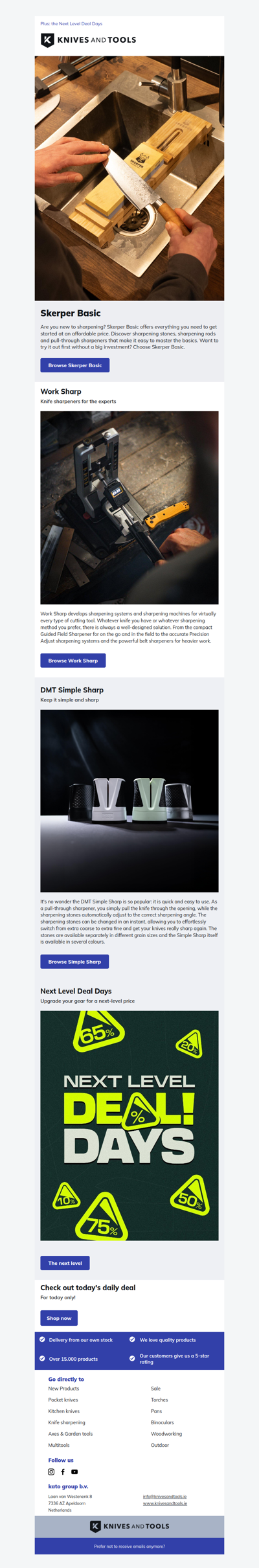 Sharpening with Skerper, Work Sharp and DMT