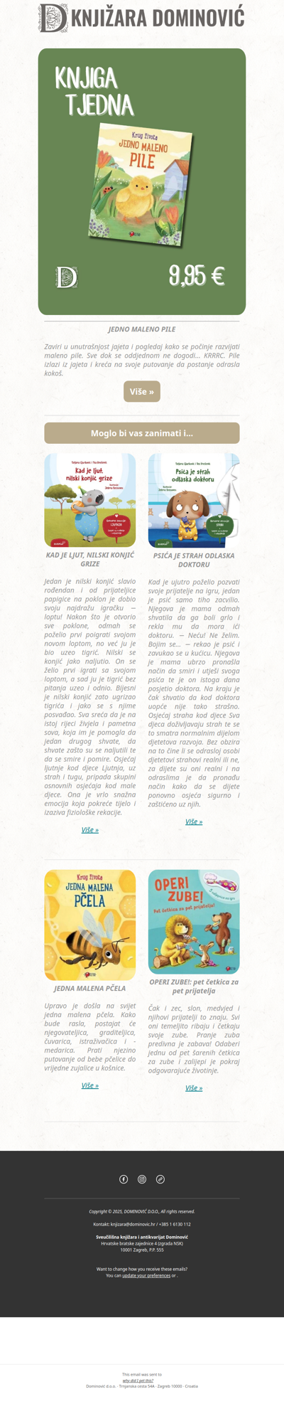 🌟 Jedno maleno pile - naša Knjiga tjedna 🐥