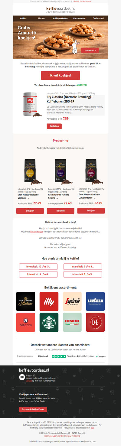 Een vervroegd paascadeau van ons! 🐰