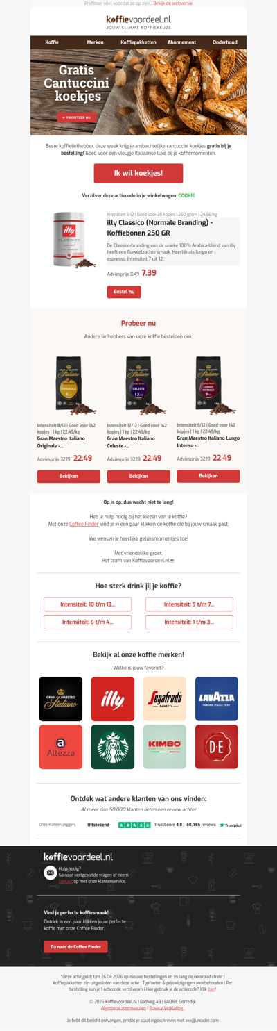 Nu cadeau: cantuccini koekjes 😋