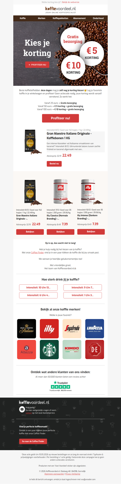Deze week: Kies zélf je korting!