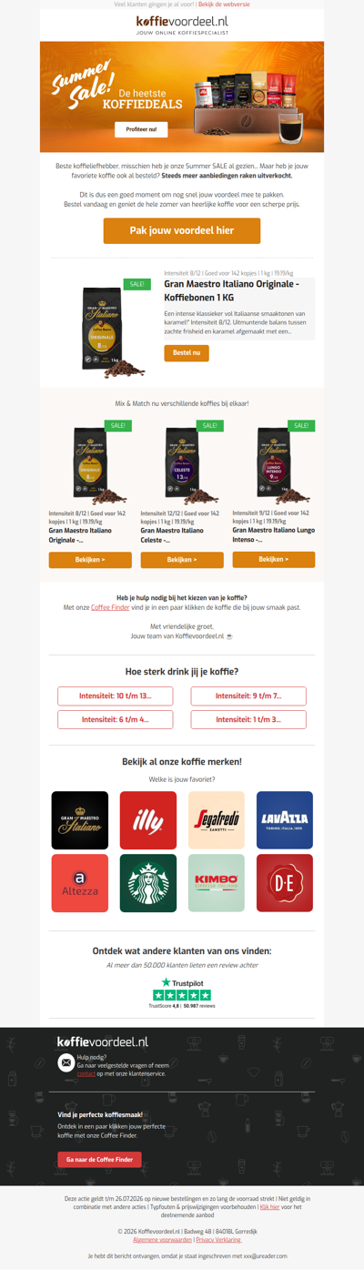 Heb jij jouw Summer SALE al gepakt?