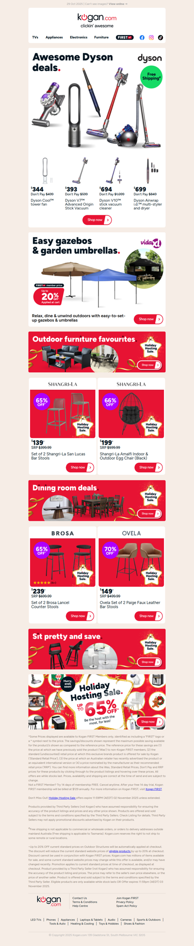 Awesome deals & free shipping on Dyson vacuums, fans & more!