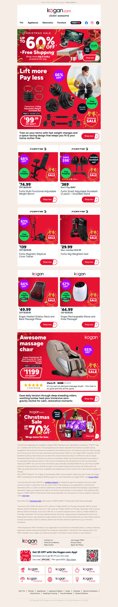 Gift this Adjustable Dumbbell Set for UNDER $100 + free shipping 🎁 (66% OFF standard retail price)