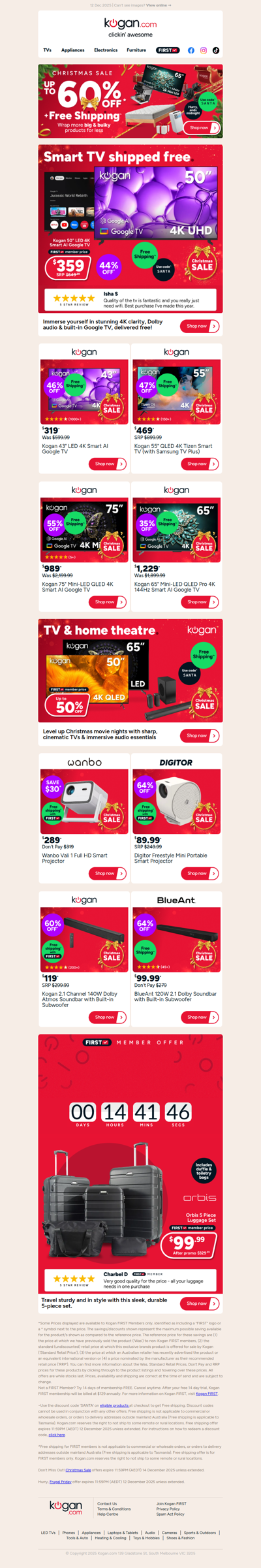 ENDS TONIGHT 🎄 50