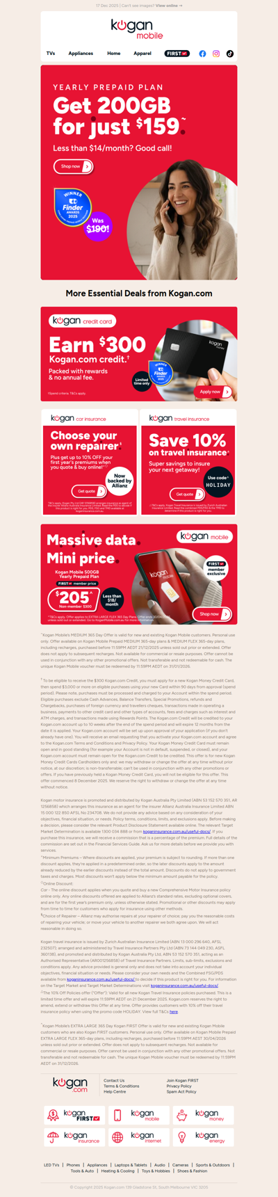 200GB of data for ONLY $159?! 📱 YOUR new phone plan's inside 👀