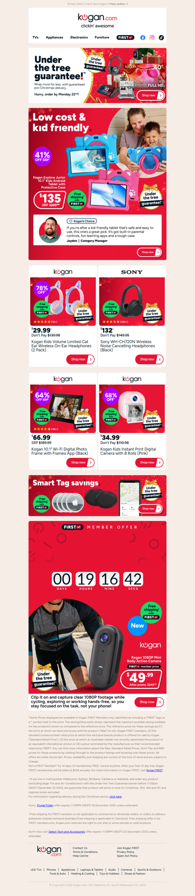 Elf-Approved 🎄 This Kogan Kids Android Tablet ONLY $135!