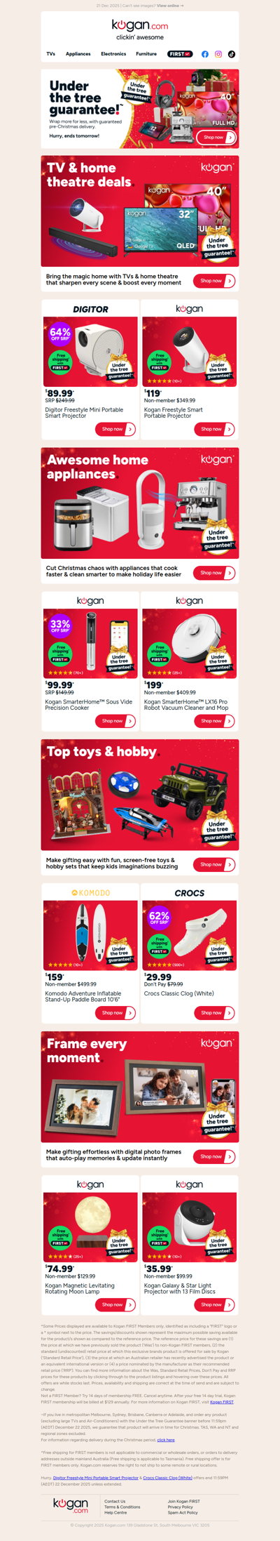 HURRY, Under the Tree Guarantee ENDS TOMORROW 🎁