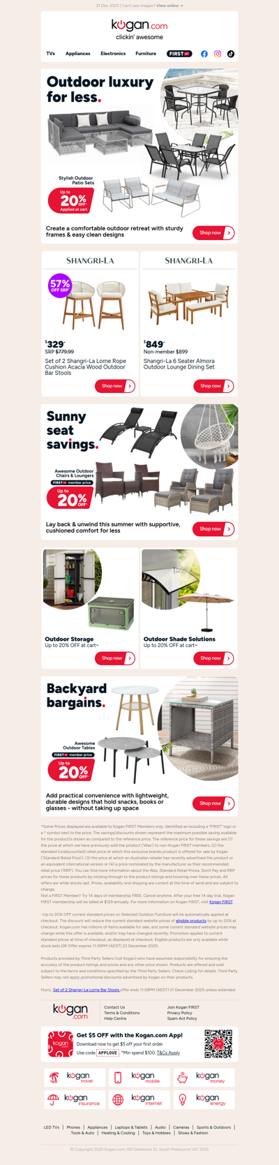 Inside: Outdoor furniture deals you NEED this summer ☀️