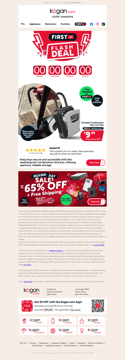 HURRY, ENDS TOMORROW 🚨 Portable Combination Key Lock Box ONLY $9.99 (Rising to $59.99)