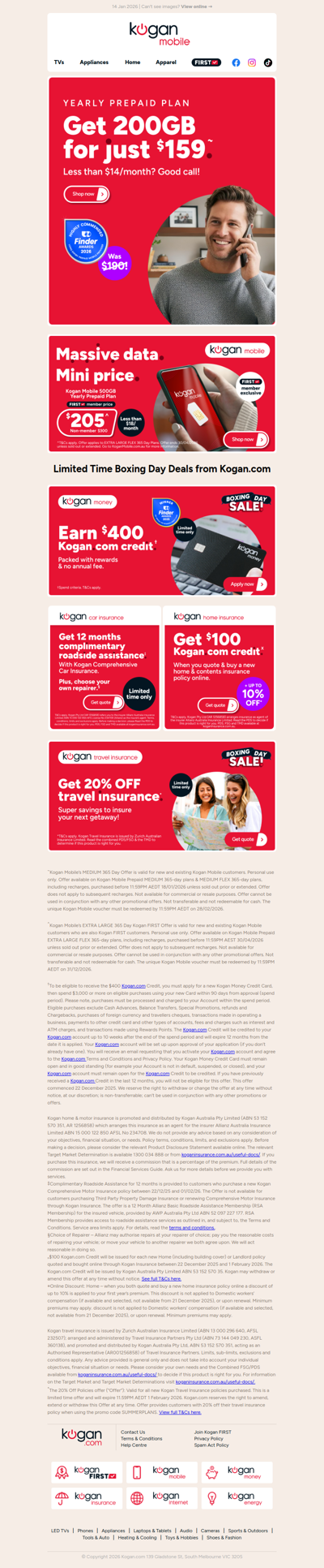 200GB of data for ONLY $159?! 📱 YOUR new phone plan's inside 👀