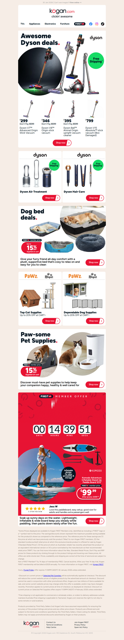 Dyson free shipping deals ❗ Dyson V7™ Advanced Origin stick vac ONLY $299 + free shipping