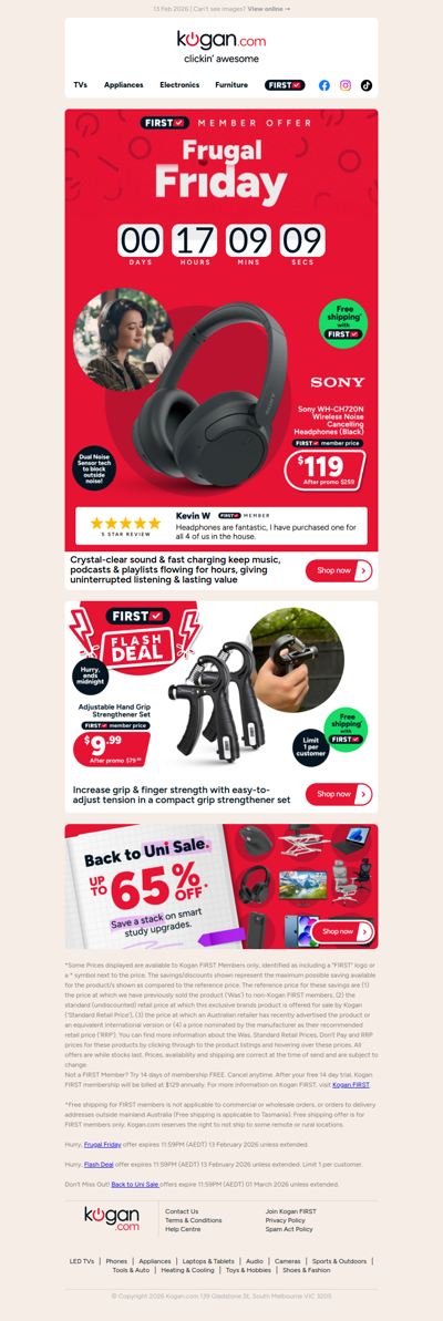 TODAY ONLY! 🚨 Sony Noise Cancelling Headphones ONLY $119 (Rising to $259)