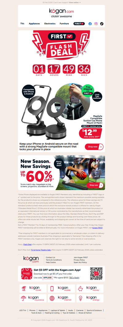 HURRY, ENDS TOMORROW 🚨 MagSafe Compatible Suction Car Phone Mount (2 Pack) ONLY $12.99 (Rising to $49.99)