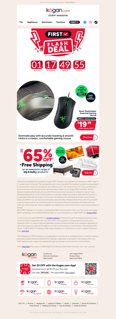 HURRY, ENDS TOMORROW 🚨 Razer Gaming Mouse ONLY $19.99 (Rising to $49.99)