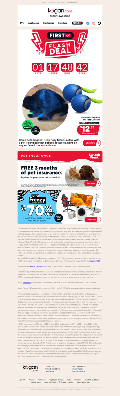 HURRY, ENDS TOMORROW 🚨 Automatic Pet Toy Ball ONLY $12.99 (Rising to $49.99)