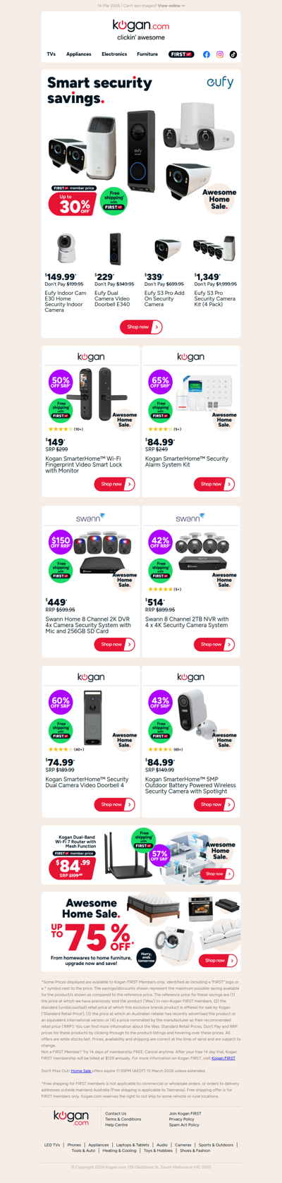 Inside: Up to 30% OFF Eufy Home Security!