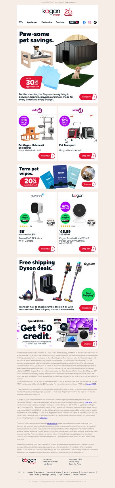 Calling Pet Lovers 📞 Up to 30% OFF Pet Essentials!