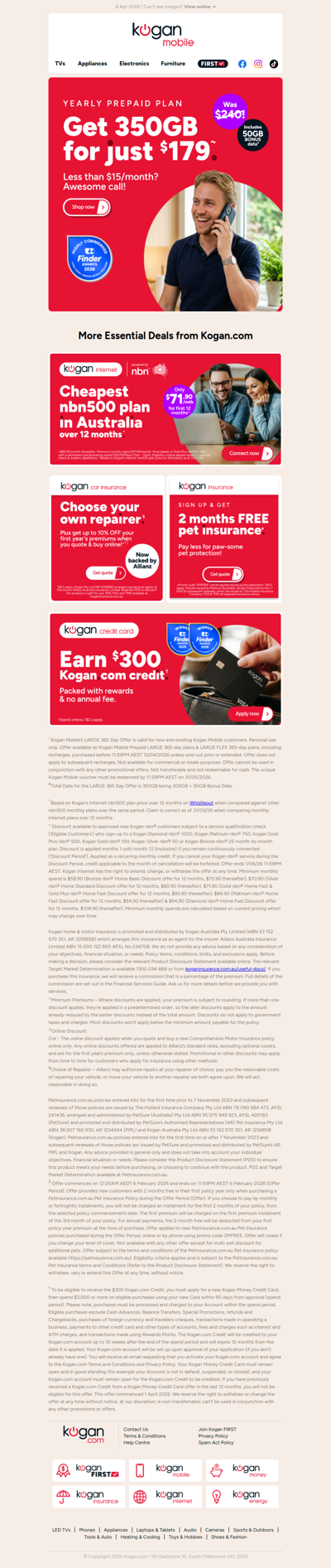 Get MORE data for LESS 📱 350GB of data for ONLY $179!