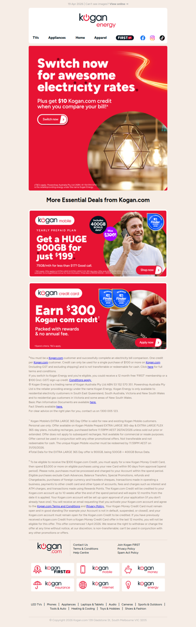 How much could YOU save on power with Kogan Energy? ⚡👀