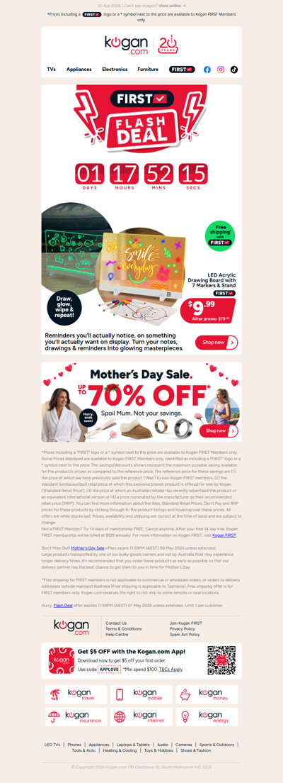 HURRY, ENDS TOMORROW 🚨 LED Drawing Board ONLY $9.99! (Rising to $79.99)