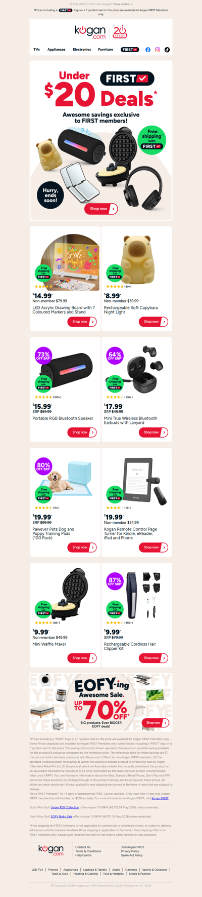Can you believe these deals are under $20?!? 🤯 Hurry, ends soon!