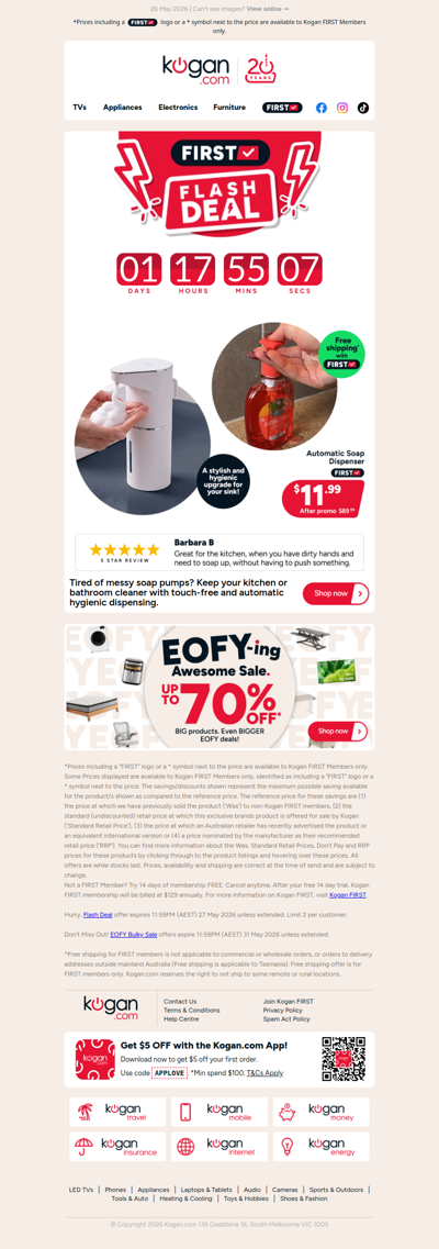 HURRY, ENDS TOMORROW 🚨 Automatic Soap Dispenser ONLY $11.99! (Rising to $89.99)