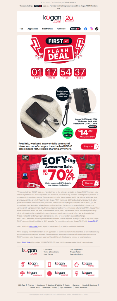 HURRY, ENDS TOMORROW 🚨 Power Bank with Detachable USB-C Cable ONLY $14.99! (Rising to $49.99)