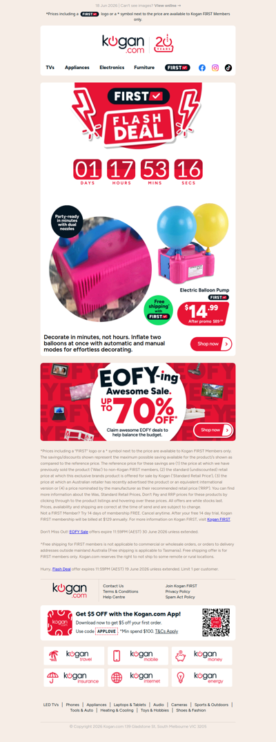 HURRY, ENDS TOMORROW 🚨 Electric Balloon Pump ONLY $14.99! (Rising to $89.99)
