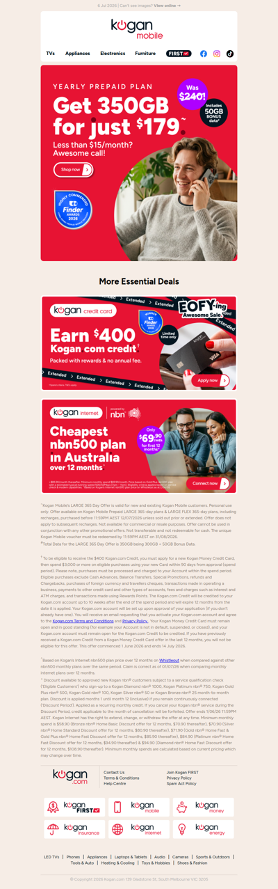 ONLY $179 for 350GB data!~ 📱