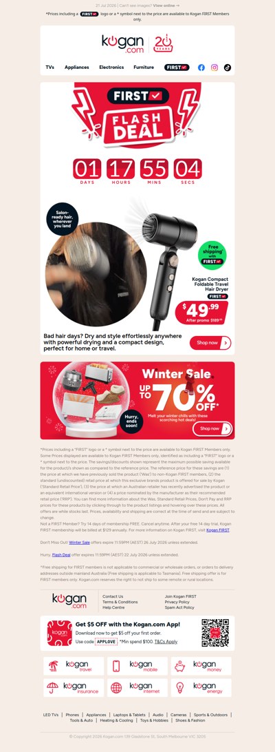 HURRY, ENDS TOMORROW  🚨 Compact Foldable Travel Hair Dryer ONLY $49.99 (Rising to $189.99)