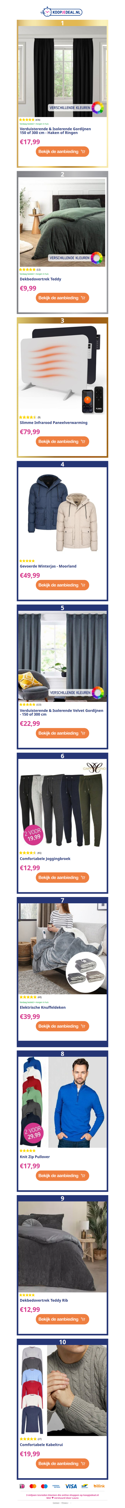 Je bent geselecteerd...