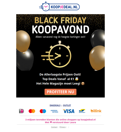 Black Friday Koopavond 🖤