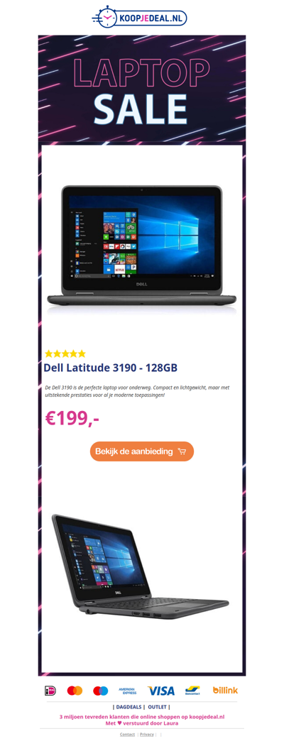 Laptop in de Uitverkoop! 💻