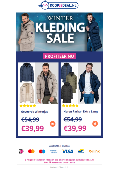 Winterjassen Uitverkoop❗