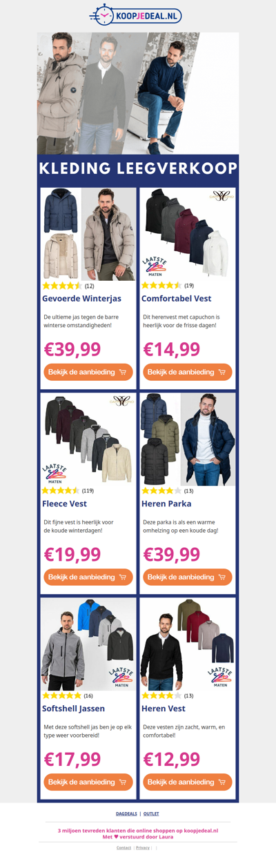 Kleding Leegverkoop 🛍️ -90%