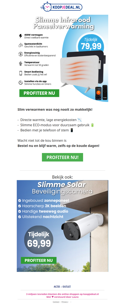 Slimme Paneelverwarming nu 79,99 ♨️