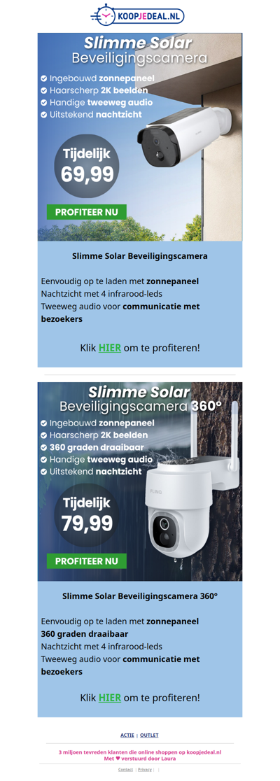 Slimme Beveiligingscamera's 📸