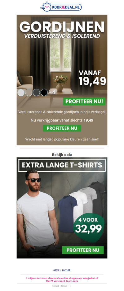 Goedkoop Gordijnen Kopen? Nu 19,49 🚨