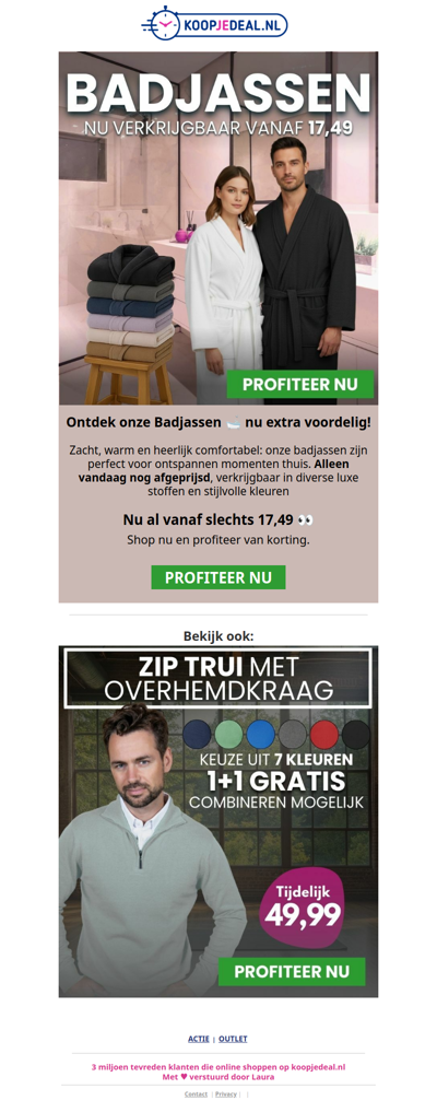 Goedkoop Badjassen Kopen?