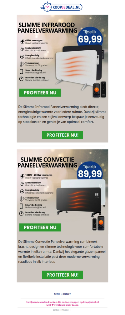 Verwarm Je Huis voor al 69,99 🔥