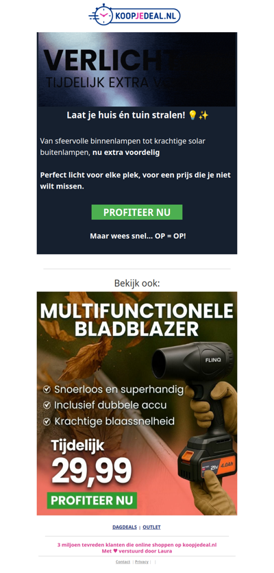 Verlichting met Mega Korting 💡