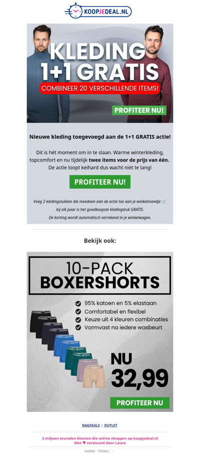 Nieuwe Kleding 1+1 GRATIS❗