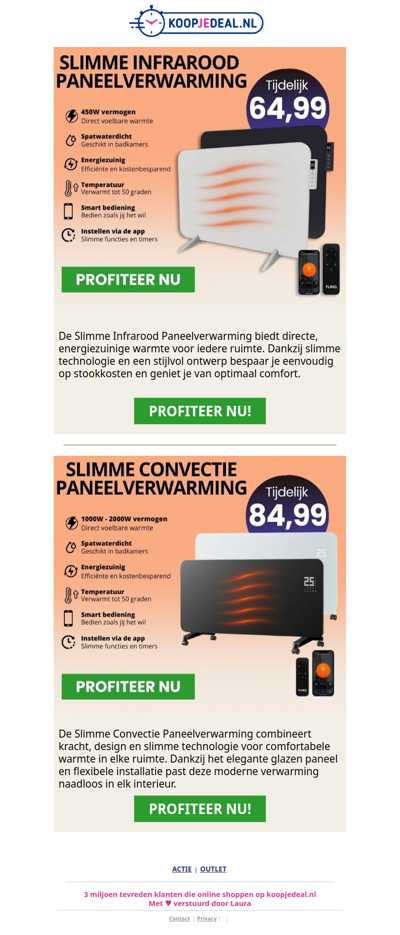 Verwarm Je Huis voor al 64,99 ♨️
