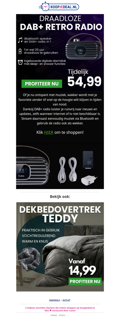 Altijd Radio, ook bij Stroomuitval ⚡