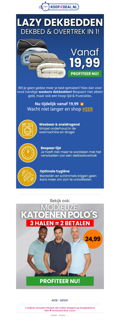 Wasbare Dekbedden Extra Goedkoop❗