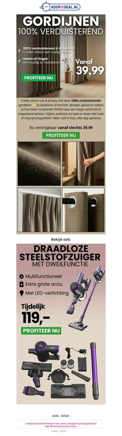 100% Verduisterende Gordijnen Kopen?