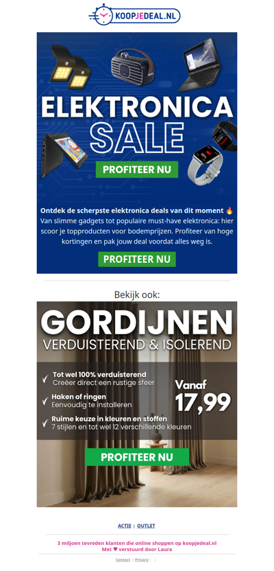 Elektronica stuntprijzen 🔌 Bespaar groots