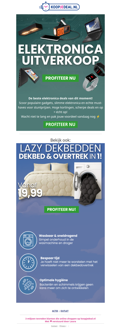 Elektronica voor bodemprijzen 💻